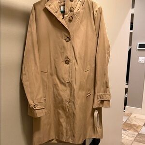 NWT Calvin Klein Classic Tan Women's Coat